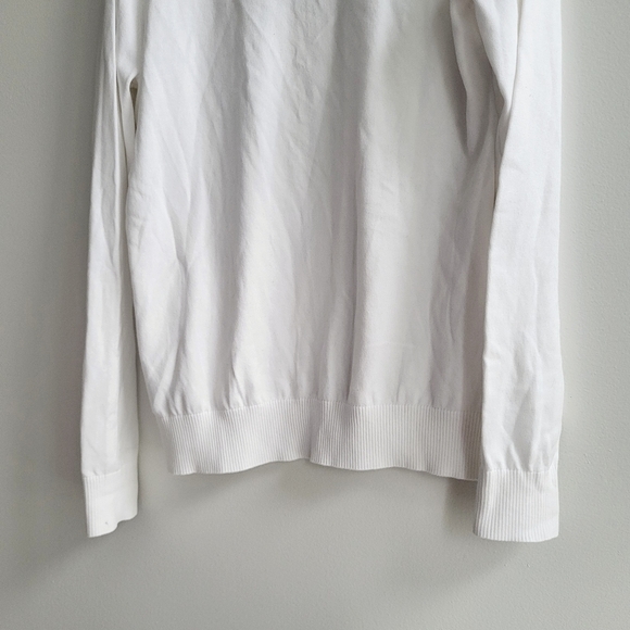 Peak Performance White Golf Knit Jumper Sweater Ladies Size XL - Picture 11 of 11